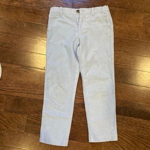 H&M boys chambray dress pants size 7-8